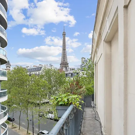 アパート Avec Vue Sur La Tour Eiffel By Weekome *